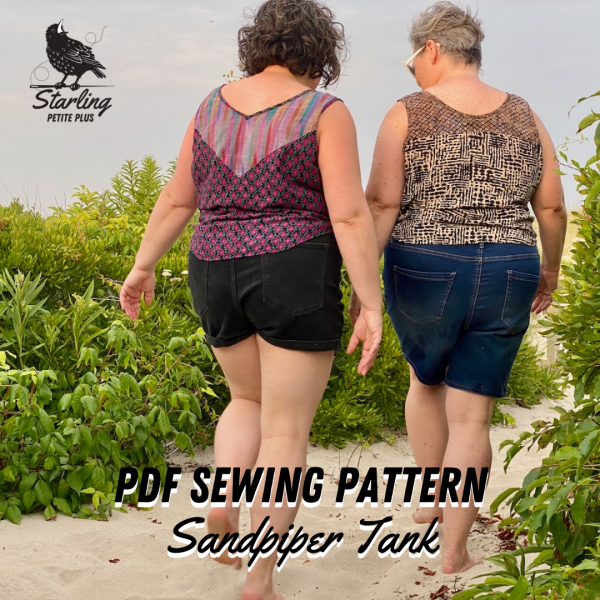 Sandpiper Tank PDF Sewing Pattern & Instructions - Image 5