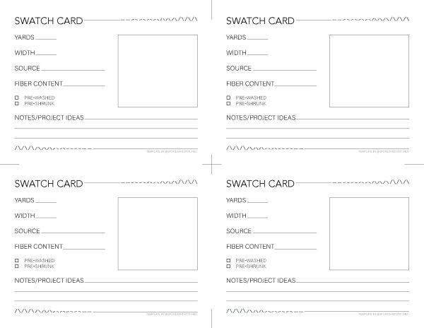 Swatch Cards and Tags Templates - Image 5